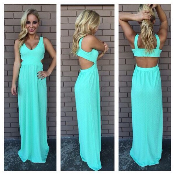 Long Backless Maxi Dresses : Elegant And Beautiful