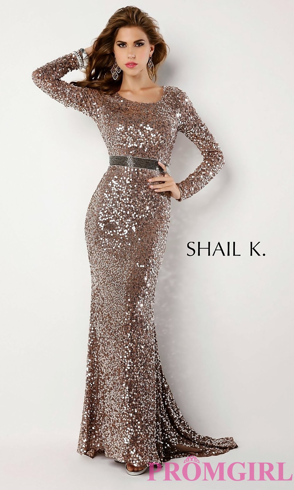 Long Dress With Sequins : Clothing Brand Reviews