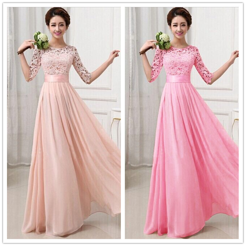 ladies long length dresses