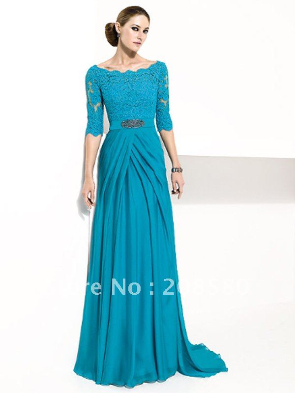 Long Sleeved Full Length Evening Dresses & Always In Fashion For All Occasions