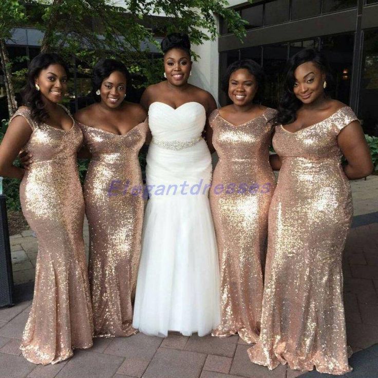 Metallic Silver Bridesmaid Dresses : 2017-2018 Fashion Trend