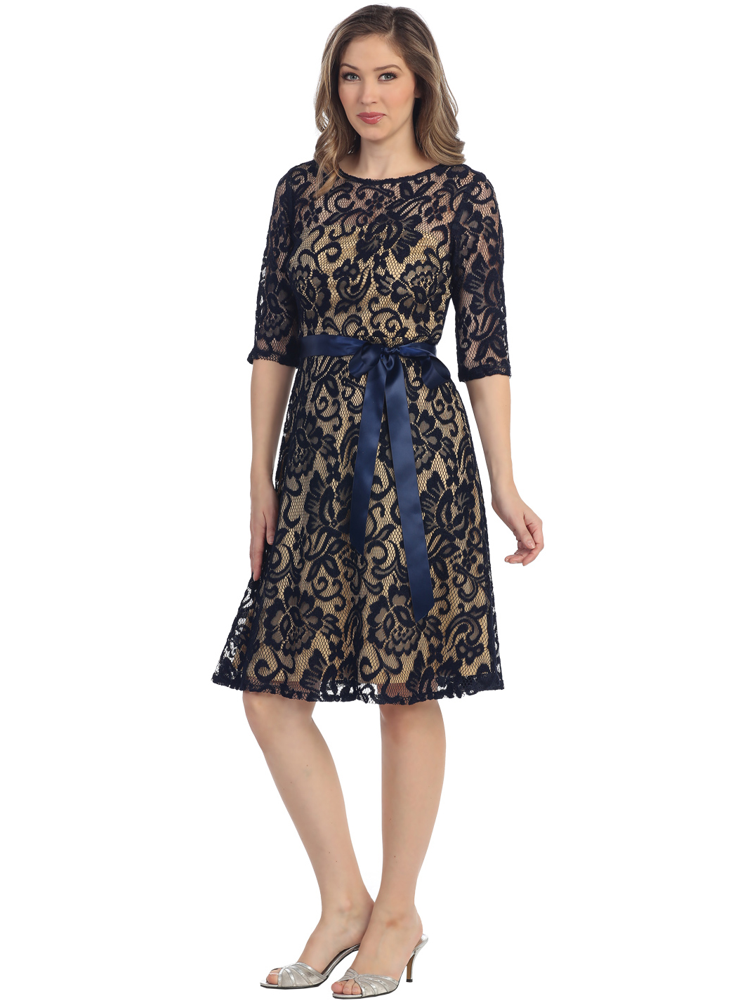 Navy And Gold Lace Dress : Things To Know
