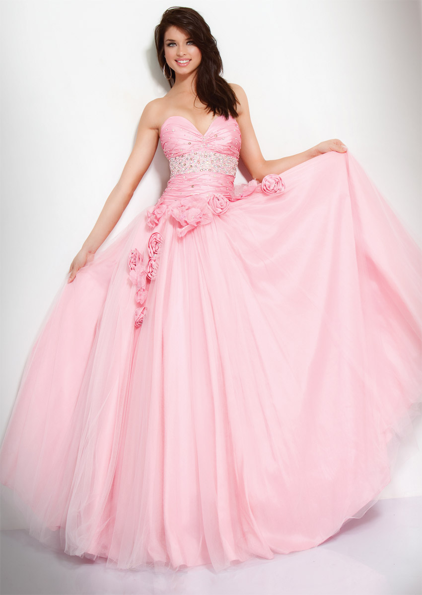 Pink Floor Length Bridesmaid Dresses And Fashion Week Collections