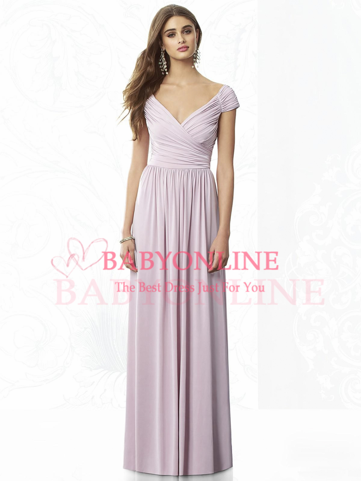 Pink Floor Length Bridesmaid Dresses And Fashion Week Collections