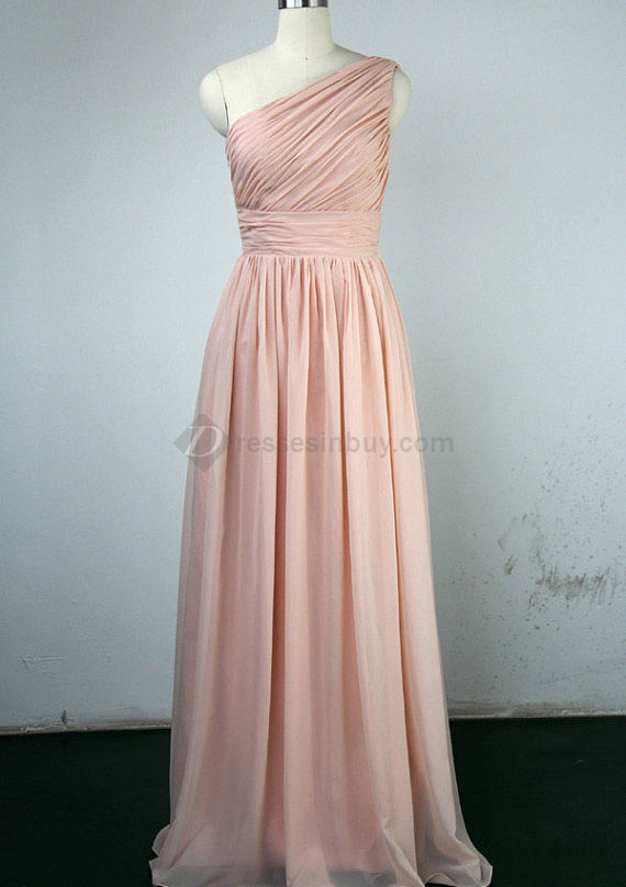 Pink Floor Length Bridesmaid Dresses And Fashion Week Collections