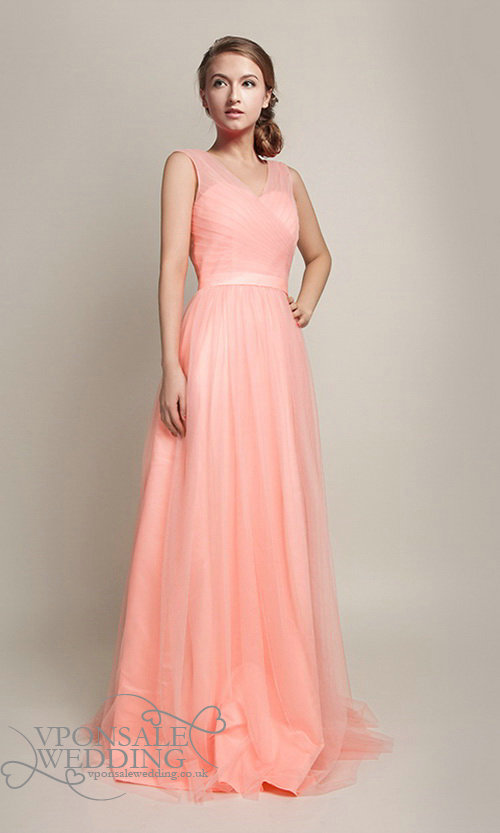 Pink Floor Length Bridesmaid Dresses And Fashion Week Collections