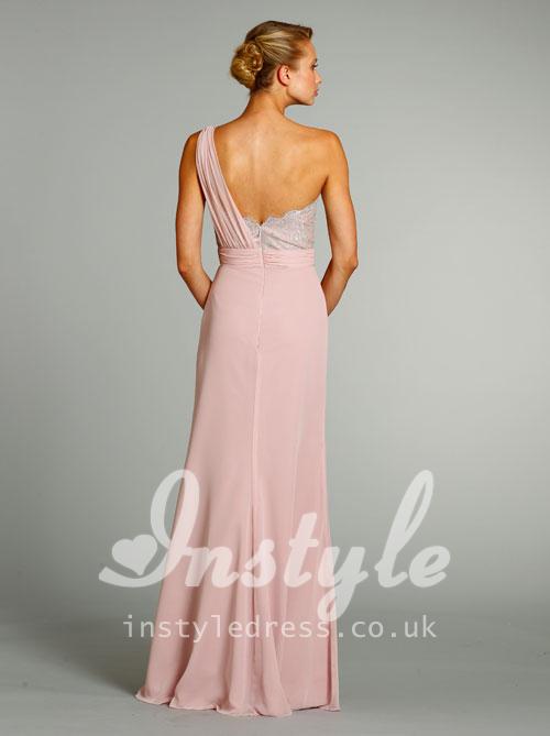 Pink Floor Length Bridesmaid Dresses And Fashion Week Collections