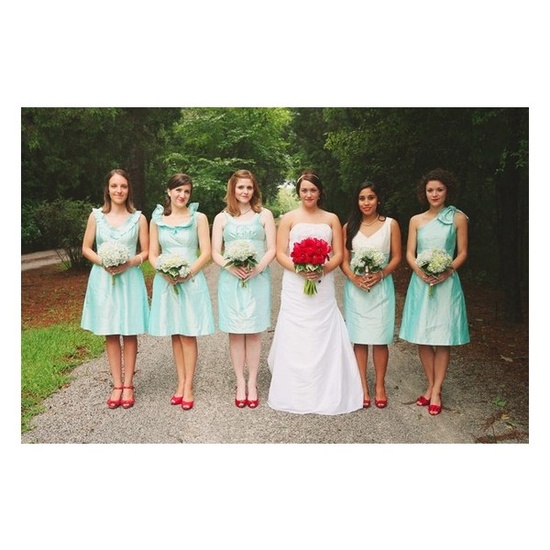 Poppy Colored Bridesmaid Dresses & The Trend Of The Year