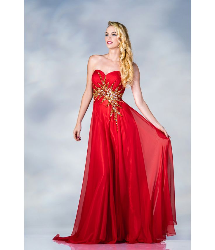 Red Gold Bridesmaid Dresses - Make You Look Like A Princess