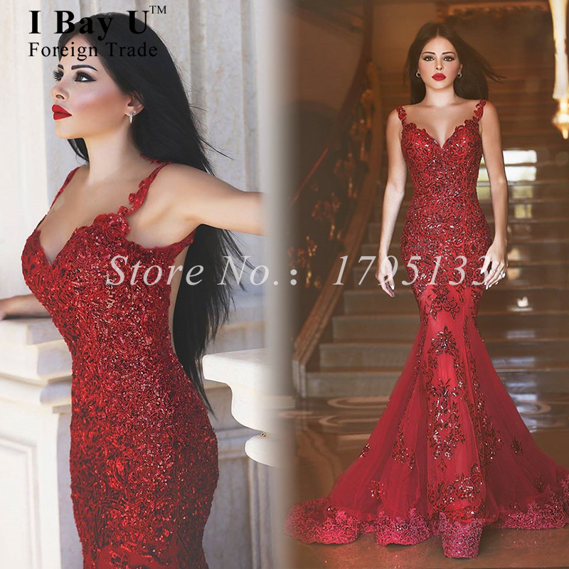 Red Long Sparkly Dress - Review 2017