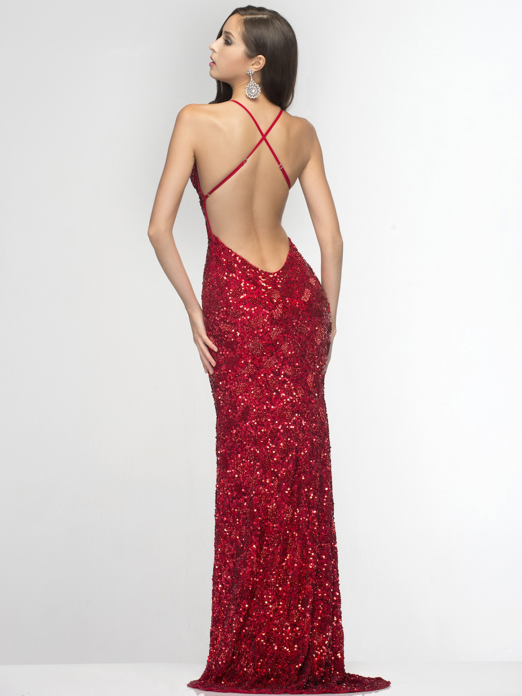 Red Long Sparkly Dress - Review 2017