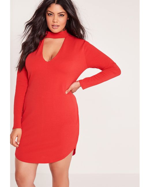 Red Plus Size Bodycon Dress And Fashion Week Collections