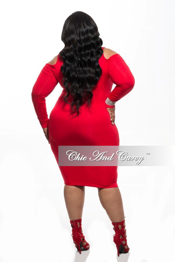 Red Plus Size Bodycon Dress And Fashion Week Collections