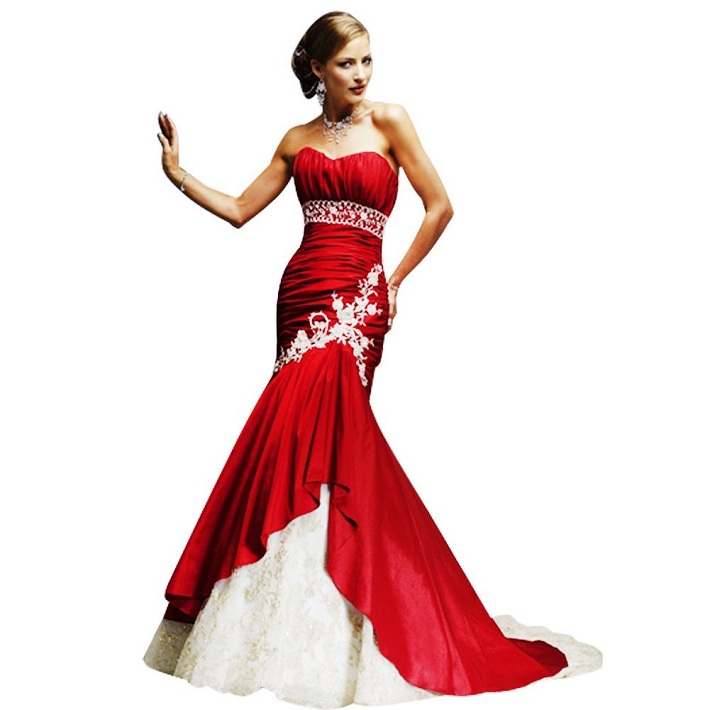 Red White Bridesmaid Dresses - Choice 2017