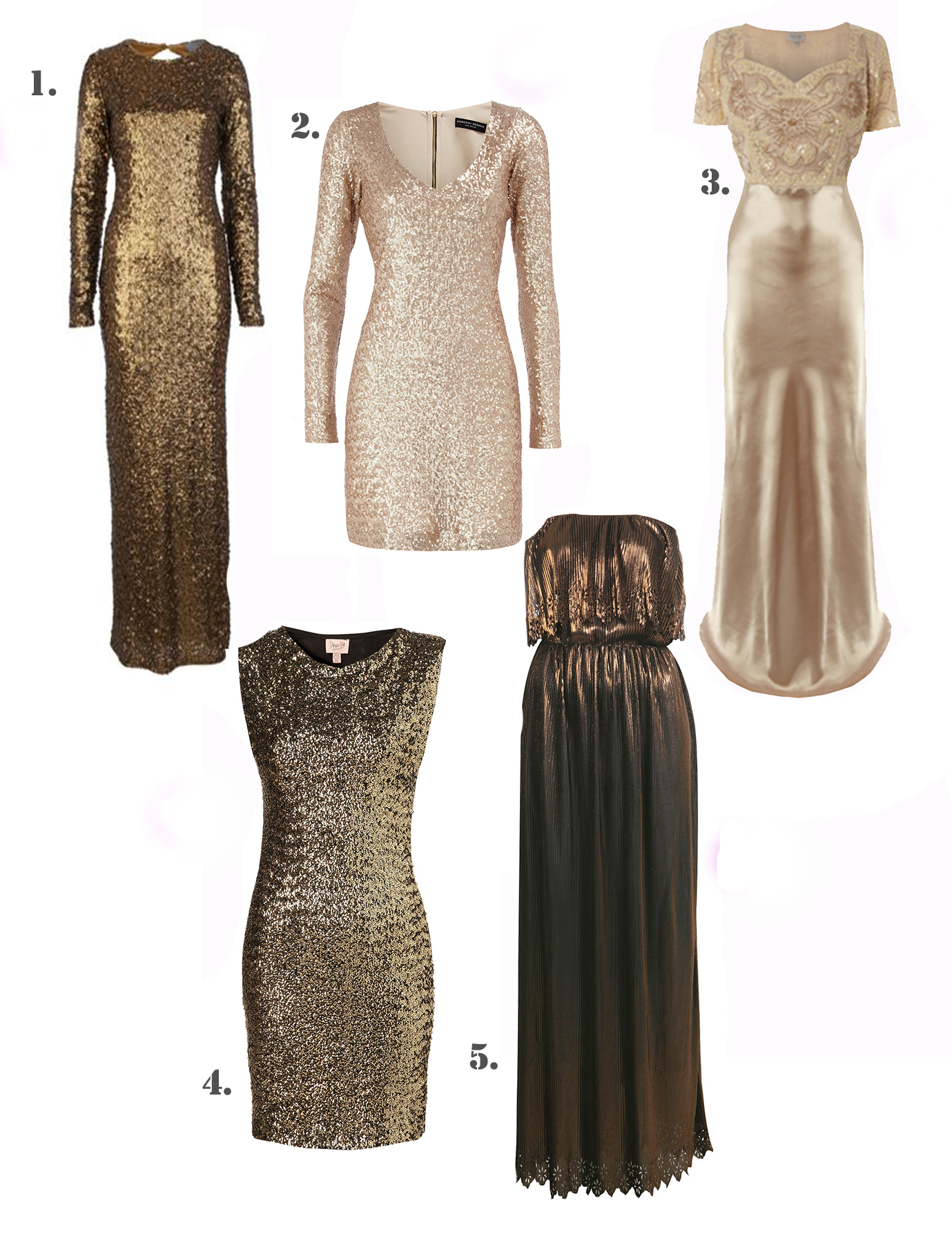 River Island Gold Sequin Dress - How To Pick