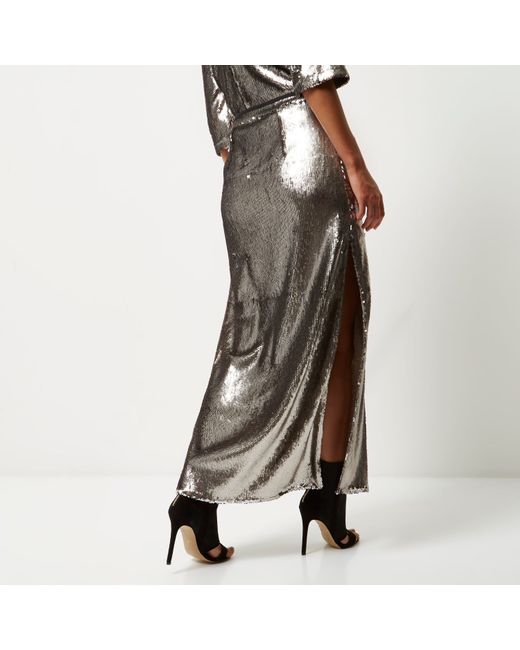 River Island Silver Sequin Dress & How To Look Good 2017-2018