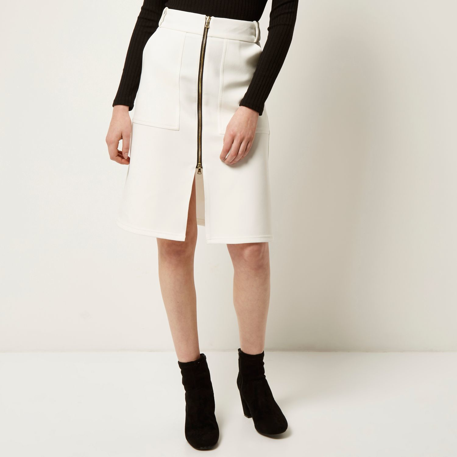 River Island Zip Front Dress - Guide Of Selecting