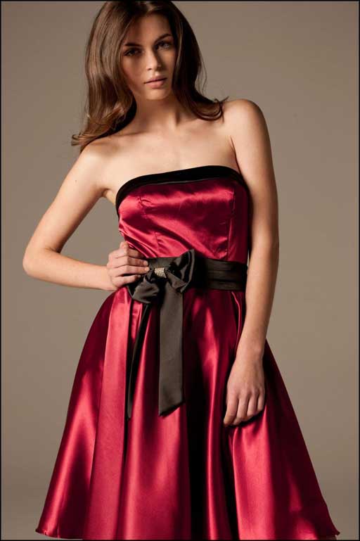 Short Dark Red Bridesmaid Dresses : 2017-2018 Fashion Trend