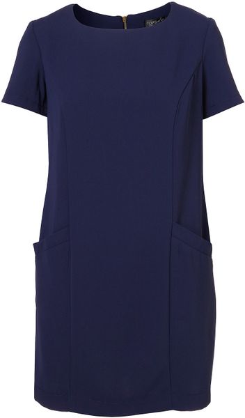 Short Sleeve Navy Blue Dress - Make You Look Like A Princess