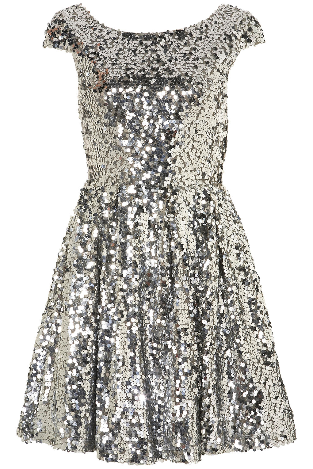 Silver And White Sequin Dress - Always In Fashion For All Occasions