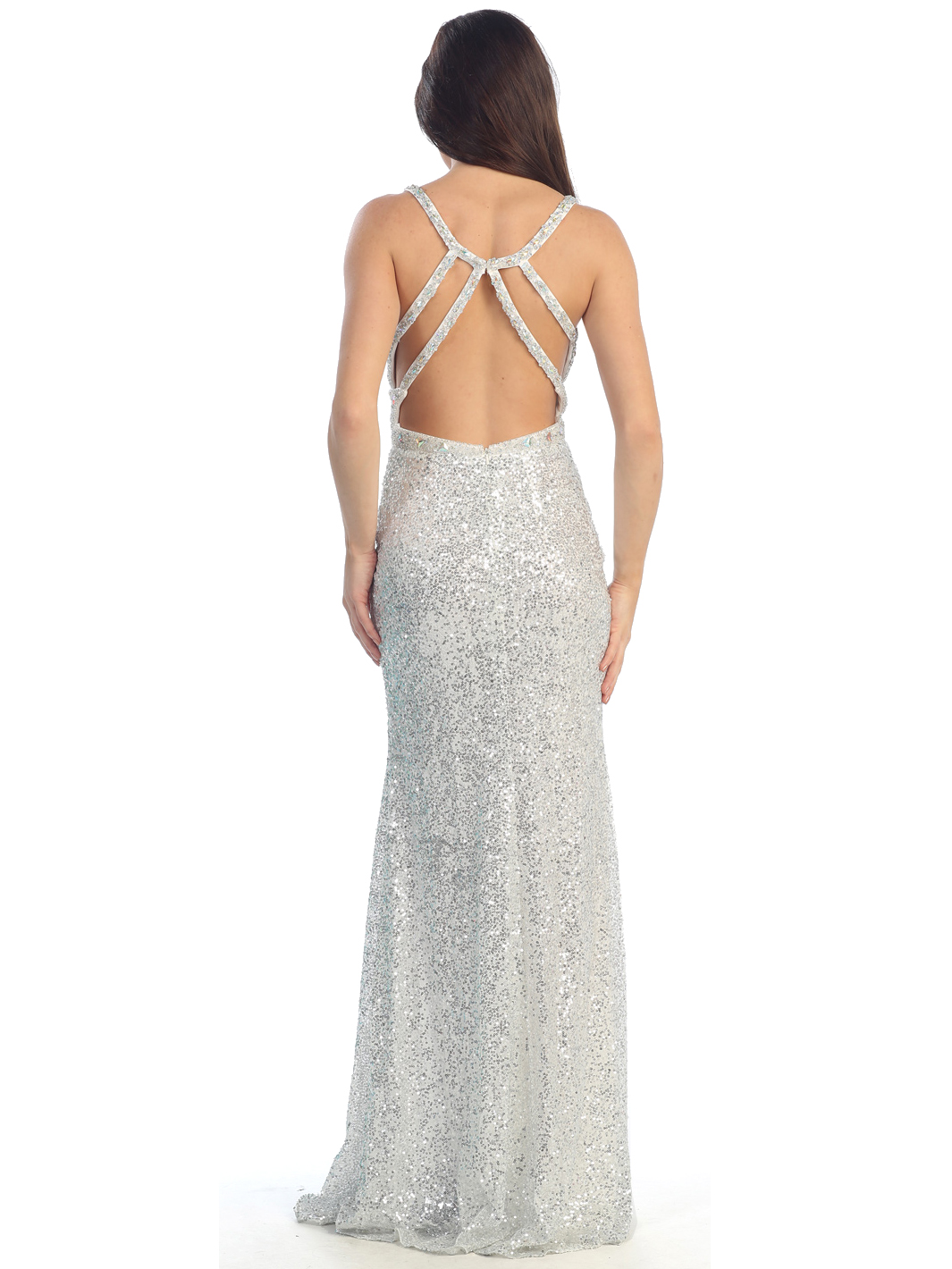Silver And White Sequin Dress - Always In Fashion For All Occasions