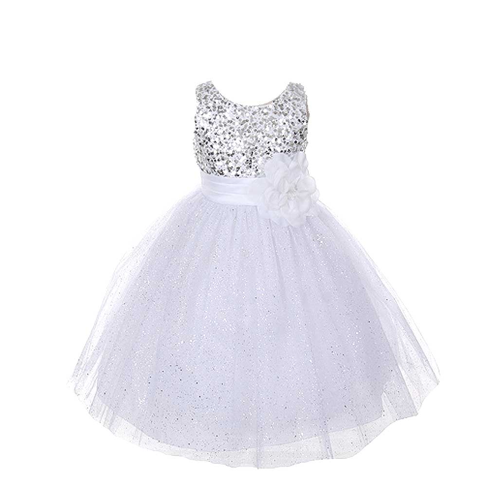 Silver And White Sequin Dress - Always In Fashion For All Occasions