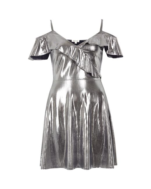 Silver Dress River Island : New Fashion Collection