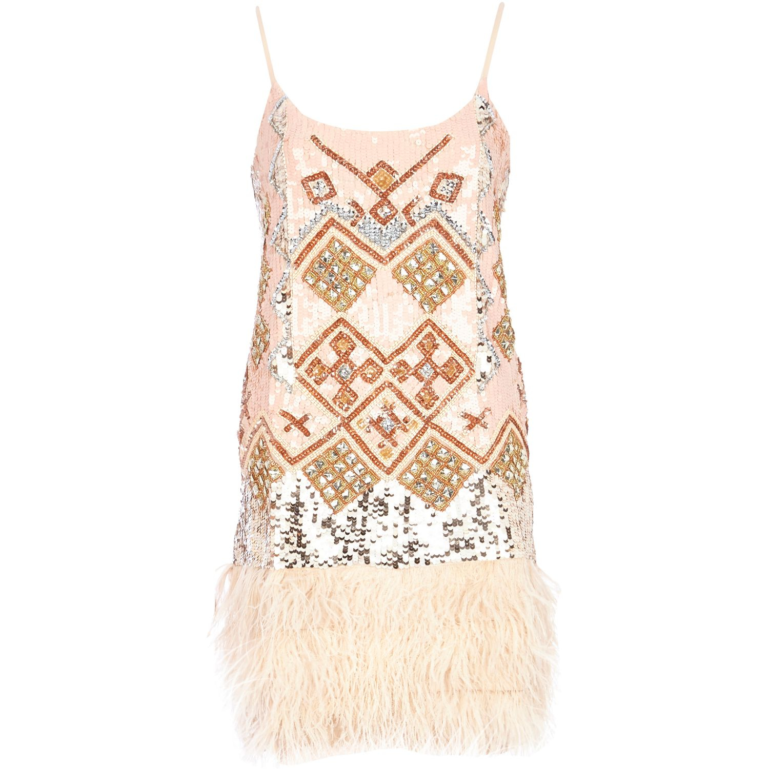 Sparkly Dress River Island - Online Fashion Review