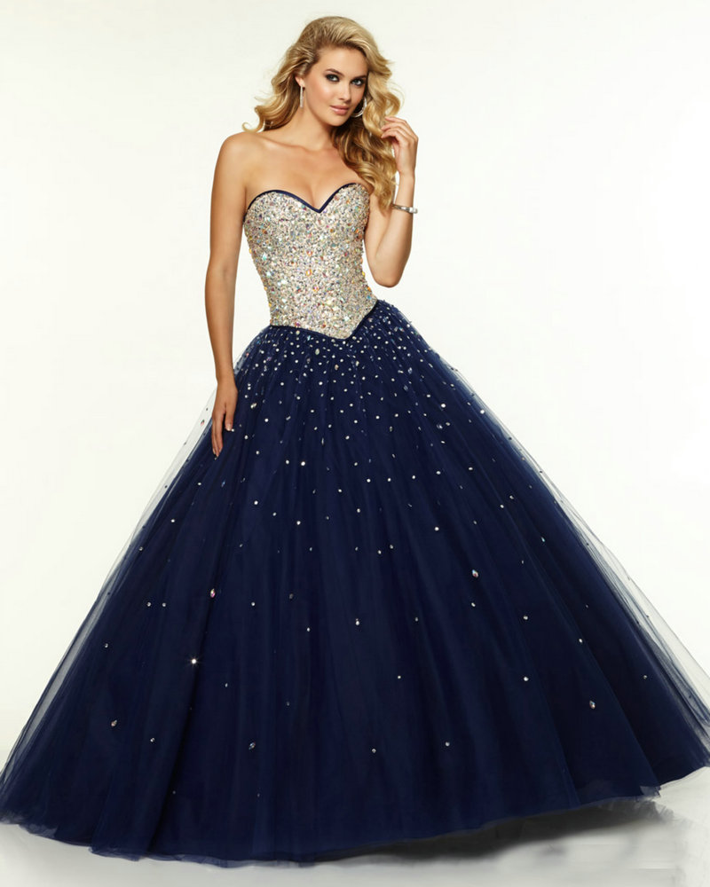 Sparkly Navy Bridesmaid Dresses - Best Choice