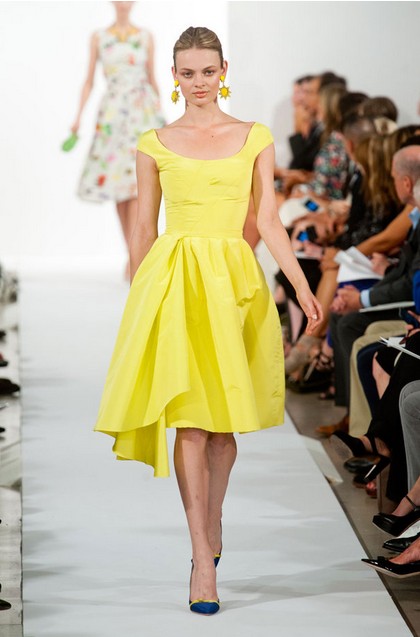 Spring Yellow Dress & Style 2017-2018
