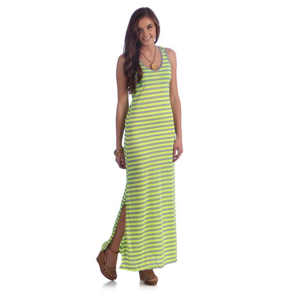 Striped Racerback Maxi Dress & Always In Fashion For All Occasions