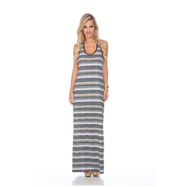 Striped Racerback Maxi Dress & Always In Fashion For All Occasions