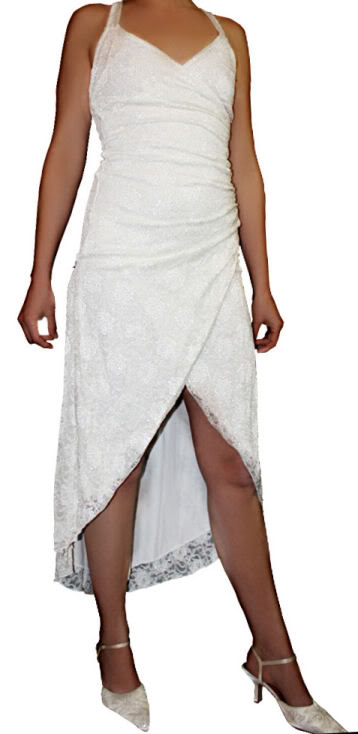 White And Silver Gown & Always In Fashion For All Occasions