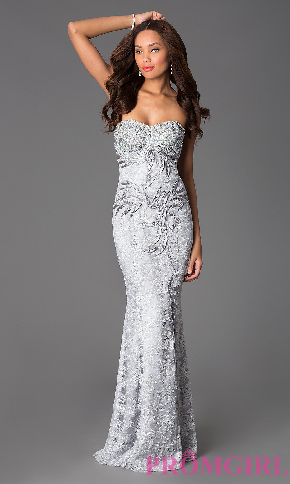 White And Silver Gown & Always In Fashion For All Occasions