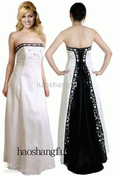 White And Silver Gown & Always In Fashion For All Occasions