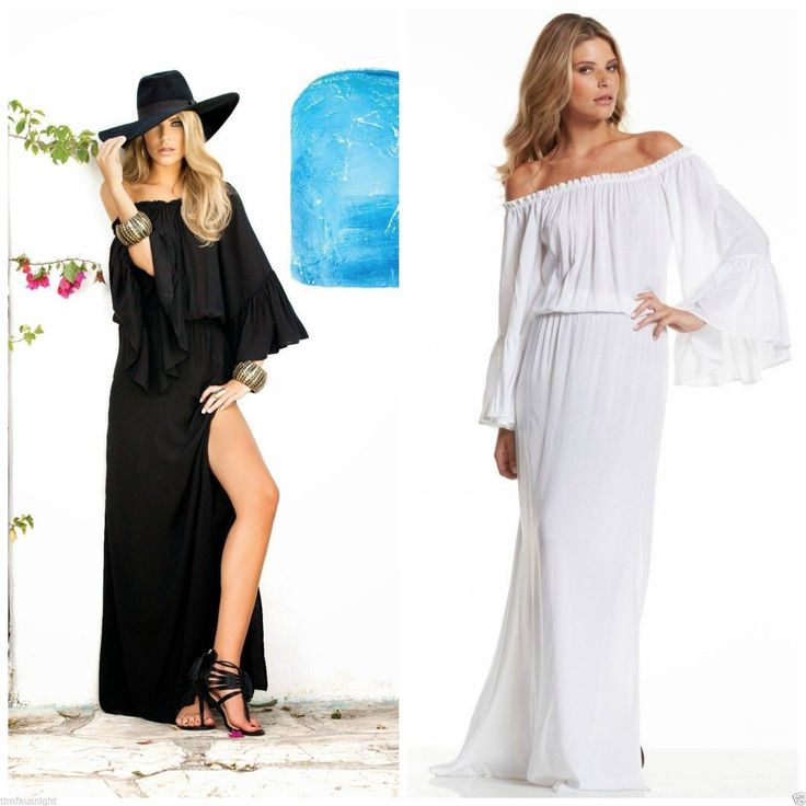 White Maxi Dress Off Shoulder And Perfect Choices