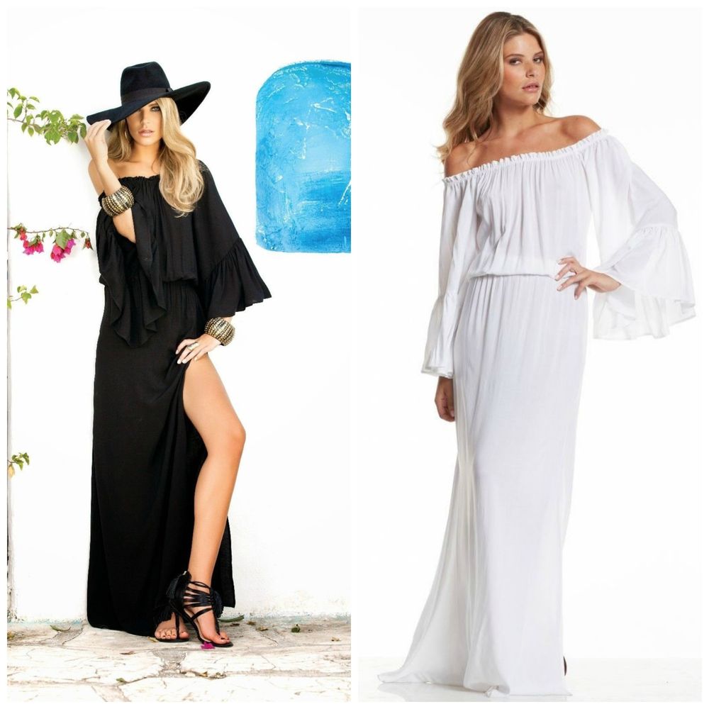 White Maxi Dress Off Shoulder And Perfect Choices