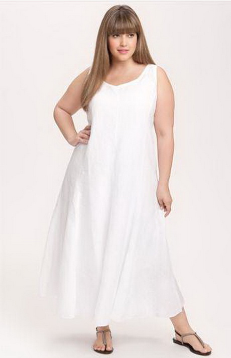 White Plus Size Dresses For Parties & How To Look Good 2017-2018