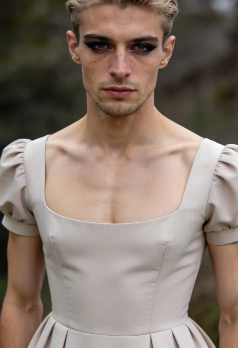 crossdressing boy defined eye makeup cohesive palette