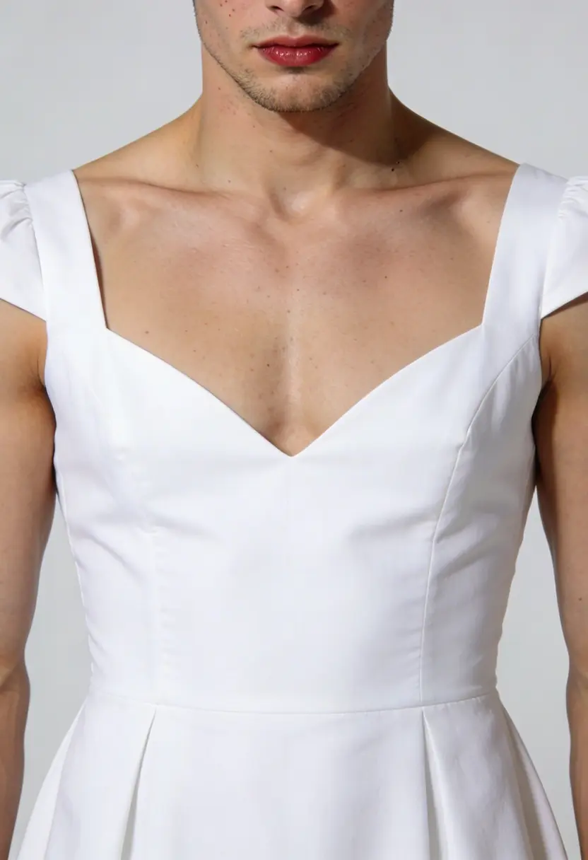 crossdressing boy minimal jewelry simple setting clean aesthetic