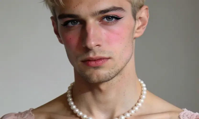crossdressing-boy-romantic-aesthetic-pearl-necklace