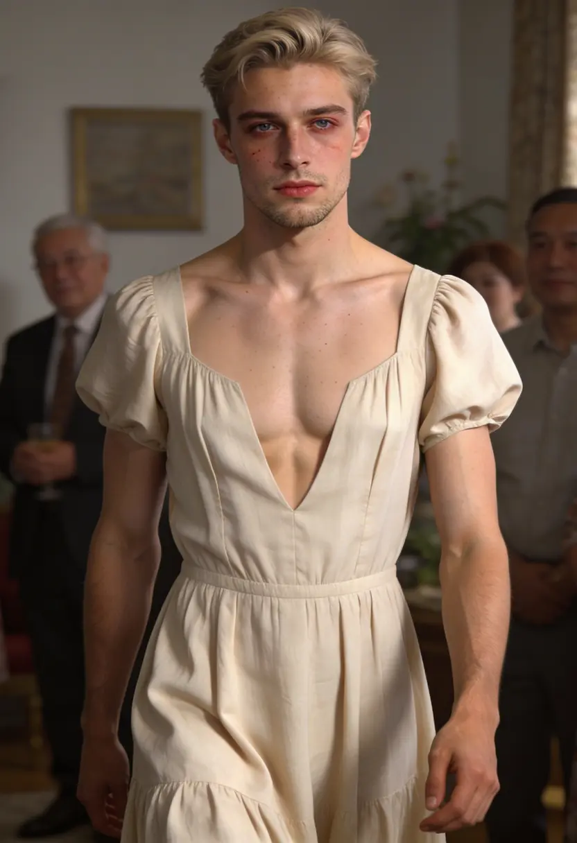 crossdressing boy soft fabric relaxed fit family occasion