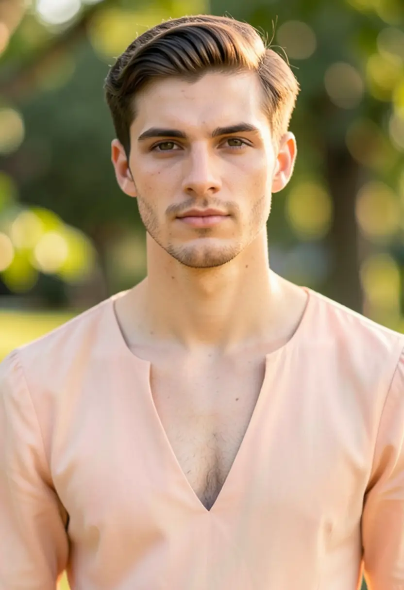 crossdressing boy warm color palette similar warm makeup tones